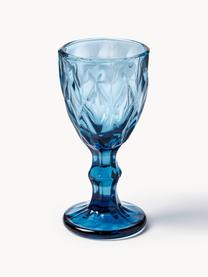 Schnapsgläser Prisma Ocean mit Strukturmuster, 6er-Set, Glas, Bunt, Ø 5 x H 11 cm, 40 ml
