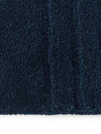 Tapis en laine tuftée main Mason, 100 % laine, certifiée RWS

Les tapis en laine peuvent perdre des fibres lors des premières semaines et des peluches peuvent se former, ce phénomène est naturel et diminue à mesure de votre usage et du temps, Bleu foncé, larg. 80 x long. 150 cm (taille XS)