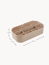 Organizer Hope, 60% plastica ABS riciclata, 40% plastica ABS, Beige chiaro, Larg. 33 x Alt. 15 cm