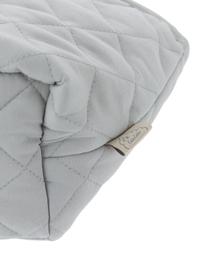 Corbeille matelassée coton bio Wave, 2 élém., Gris