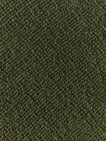 Tapis en coton tissé main Lora, Vert olive, larg. 80 x long. 150 cm (taille XS)