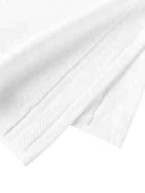 Komplet ręczników z bawełny organicznej Premium, 4 elem., Biały, Komplet z różnymi rozmiarami