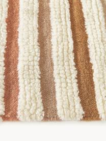 Ručne tkaný kelim koberec so strapcami Calais, 80 % vlna, 20 %  polyester

V prvých týždňoch používania môžu vlnené koberce uvoľňovať vlákna, tento jav zmizne po niekoľkých týždňoch používania, Béžová, terakotová, sivobéžová, Š 80 x D 150 cm (veľkosť XS)