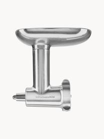 Tritacarne in metallo con insaccatrice KitchenAid, Metallo, Argentato, Larg. 14 x Alt. 21 cm