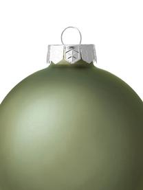 Boules de Noël Evergreen, 18 pièces, Vert sauge, Ø 8 cm