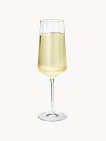 Flûtes à champagne en cristal strié Bernadotte, 6 pièces, Cristal, Transparent, Ø 7 x haut. 22 cm, 270 ml