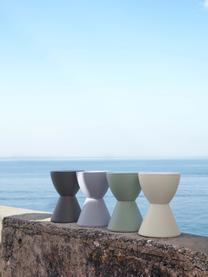 Dizajnový odkladací stolík Prince Aha, Pigmentovaný polypropylén, Sivá, Ø 30 x V 43 cm