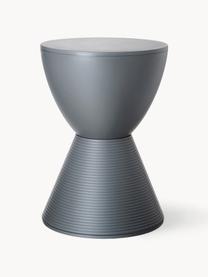 Table d'appoint design Prince Aha, Pigmenté polypropylène, Gris foncé, Ø 30 x haut. 43 cm