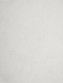 Gewaschener Baumwoll-Bettdeckenbezug Florence mit Rüschen, Webart: Perkal Fadendichte 180 TC, Hellgrau, B 200 x L 210 cm