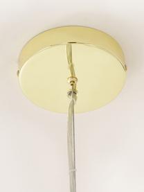 Lampada grande a sospensione Spike, Paralume: metallo, Baldacchino: metallo, Dorato, Ø 90 x Alt. 69 cm