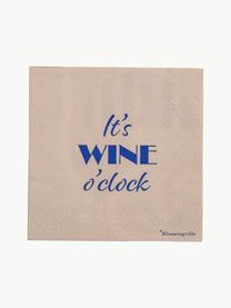 Serviettes de table Wine, 20 pièces, Papier

Ce produit est fabriqué à partir de bois certifié FSC® issu d'une exploitation durable, Bleu roi, pêche, multicolore, larg. 33 x long. 33 cm