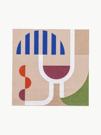 Serviettes de table Wine, 20 pièces, Papier

Ce produit est fabriqué à partir de bois certifié FSC® issu d'une exploitation durable, Bleu roi, pêche, multicolore, larg. 33 x long. 33 cm