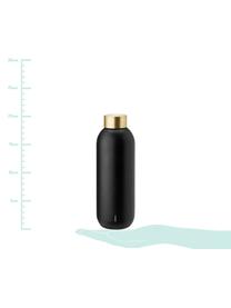 Bottiglia Collar, Corpo: nero opaco Tappo a vite: ottone, 750 ml