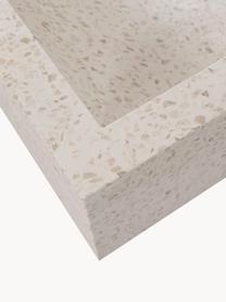 Lavabo da appoggio in terrazzo Kuveni, Terrazzo, Beige effetto terrazzo, Larg. 45 x Prof. 40 cm