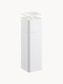 Distributeur de savon Tower, Plastique, Blanc, larg. 6 x haut. 19 cm