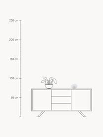 Lámpara solar pequeña LED Pebble, Lámpara: plástico, vidrio, Blanco, An 14 x Al 10 cm