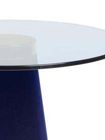 Table d'appoint en verre Leader Of The Fanclub, Bleu