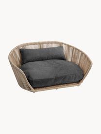 Panier pour chien intérieur-extérieur Vogue, Anthracite, beige, larg. 110 x prof. 74 cm