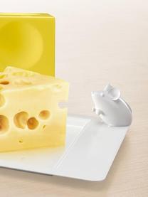 Quesera I Love Cheese, Plástico ABS, Amarillo, blanco, An 19 x Al 14 cm