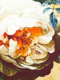 Katoenen dekbedovertrek Fleur, Goudgeel, 200 x 220 cm