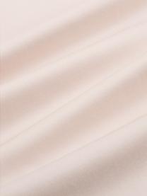 Sábana bajera de satén de algodón ecológico Premium, Rosa, Cama 160 cm (160 x 200 cm)