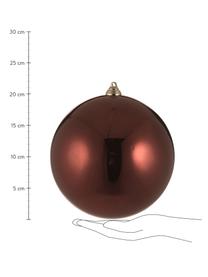Bruchfeste Weihnachtskugel Stix Ø 20 cm, bruchfester Kunststoff, Rot, Ø 20 cm