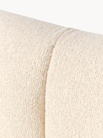 Canapé d'angle modulable 4 places en tissu bouclé Sofia, Bouclé beige clair, larg. 385 x prof. 298 cm