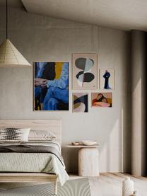 Set 5 poster con cornice Artwall no. 10, Cornice: legno di pino, Multicolore, Set in varie misure