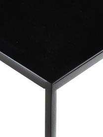 Consola de metal Tensio, Metal con pintura en polvo, Negro, An 100 x F 35 cm