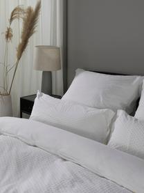 Poszewka na poduszkę z bawełny plumeti Aloide, 2 szt., Biały, S 40 x D 80 cm