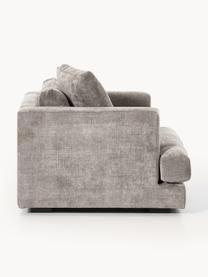 Sessel Tribeca, Bezug: 100 % Polyester Der strap, Gestell: Buchenholz, Kiefernholz, , Webstoff Taupe, B 110 x T 100 cm