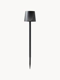 Solar-LED-Lampe Greta 5in1, Kunststoff, Schwarz, Ø 16 x H 64 cm