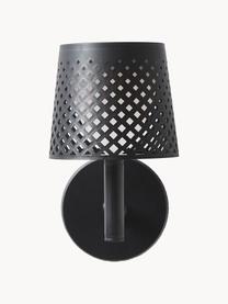 Solar LED lamp Greta 5in1, Kunststof, Zwart, Ø 16 x H 64 cm