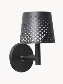 Lampe solaire LED Greta 5in1, Plastique, Noir, Ø 16 x haut. 64 cm