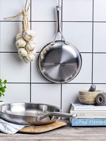 Bratpfannen KitchenAid mit 3 Schichtböden, 2er-Set, Rostfreier Stahl, beschichtet, Silberfarben, Ø 20 cm, Ø 28 cm