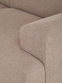 Ecksofa Melva (4-Sitzer), Bezug: 100% Polyester Der hochwe, Gestell: Massives Kiefernholz, FSC, Webstoff Nougat, B 319 x T 196 cm, Eckteil links