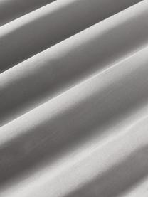 Povlak na polštář z bavlněného saténu Comfort, Tmavě šedá, Š 40 cm, D 80 cm