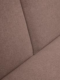 Schlafsofa Fluente (3-Sitzer), Bezug: 100% Polyester Der strapa, Gestell: Massives Kiefernholz, FSC, Füße: Metall, pulverbeschichtet, Webstoff Nougat, B 220 x T 88 cm