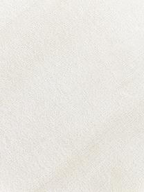 Alfombra artesanal de viscosa ondulada Wavy, Parte superior: 100% viscosa, Beige, An 80 x L 150 cm (Tamaño XS)