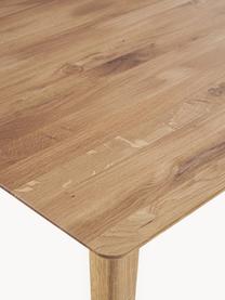 Tavolo in legno di quercia Archie, in varie misure, Legno di quercia massiccio oliato, 100% legno FSC (Forest Stewardship Council) proveniente da foreste sostenibili, Legno di quercia, Larg. 180 x Prof. 90 cm