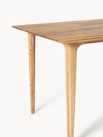 Tavolo in legno di quercia Archie, in varie misure, Legno di quercia massiccio oliato, 100% legno FSC (Forest Stewardship Council) proveniente da foreste sostenibili, Legno di quercia, Larg. 180 x Prof. 90 cm