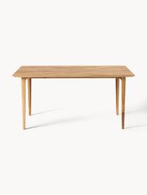 Mesa de comedor de madera de roble maciza Archie, tamaños diferentes, Madera de roble maciza aceitada con certificación FSC, Madera de roble aceitada, An 180 x F 90 cm