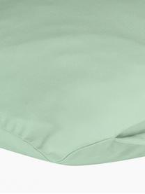 Funda de almohada de satén Comfort, 45 x 110 cm, Verde salvia, An 45 x L 110 cm