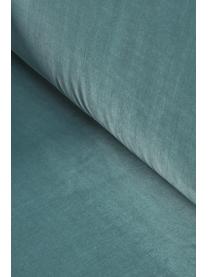 Canapé 2 places en velours Moby, Velours bleu pétrole, larg. 170 x prof. 95 cm