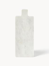 Tagliere in marmo Agata, Marmo, Bianco marmorizzato, Larg. 38 x Prof. 15 cm