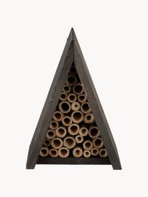 Bijenhuis Wigwam, Frame: grenenhout, Zwart, bruin, B 15 x H 20 cm