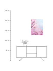 Druk na płótnie Sakura Floral, Wielobarwny, S 63 x W 83 cm