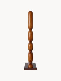 Pieza decorativa grande artesanal de madera de teca Ornament, Madera de teca, Madera de teca, An 25 x Al 71 cm