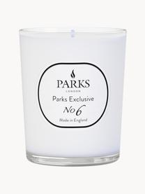 Świeca zapachowa Parks Exclusive No. 6 (limonka & cytryna), Pomarańczowy, biały, Ø 8 x W 9 cm