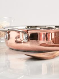 Sartén de cobre Baron, Triple revestimiento de cobre, aluminio, acero inoxidable, Melocotón con efecto metalizado, Ø 28 x Al 6 cm